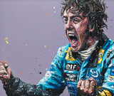 2005 – SCREAMING ALONSO BY PAUL OZ (FORMULA 1 & MOTORSPORT)