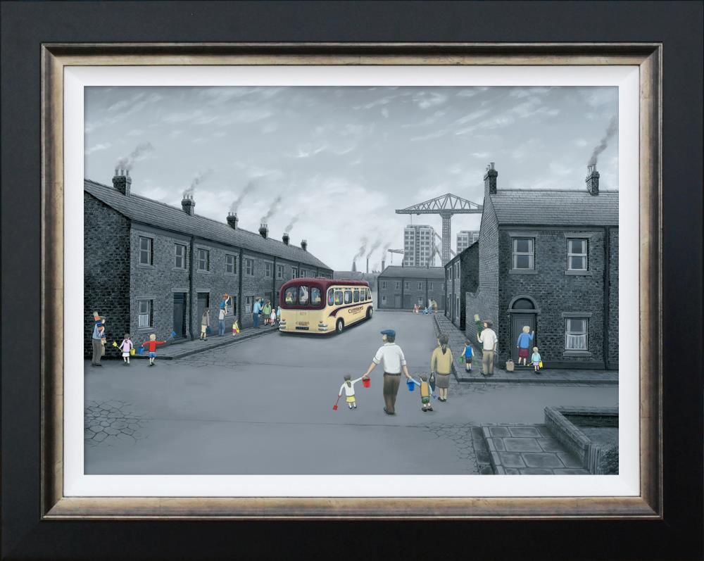All Aboard For The Seaside - Paper