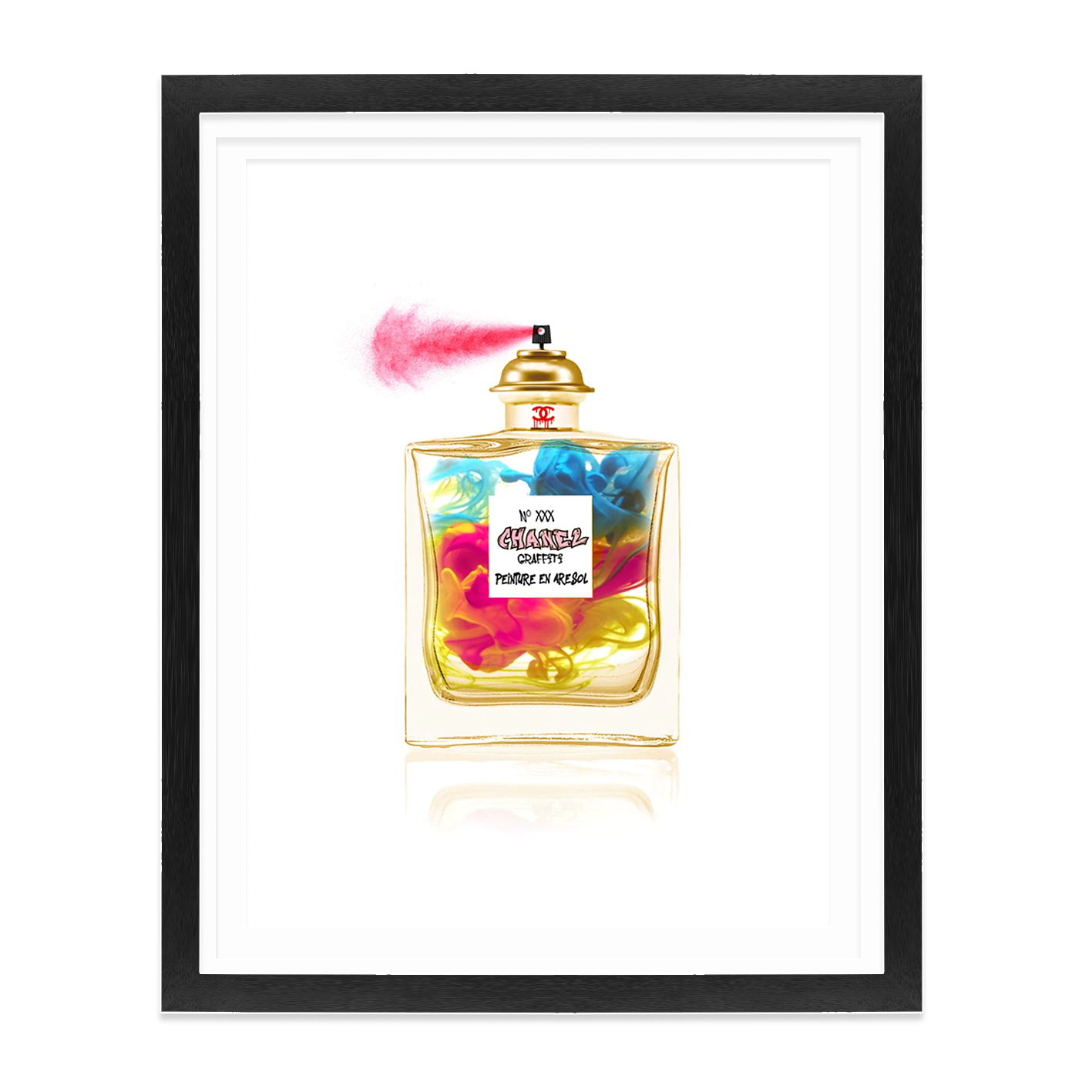 Graffiti Chanel by Dirty Hans