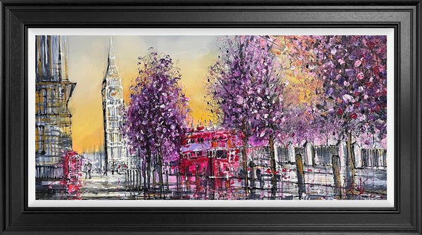 City In Sunrise -  by Nigel Cooke