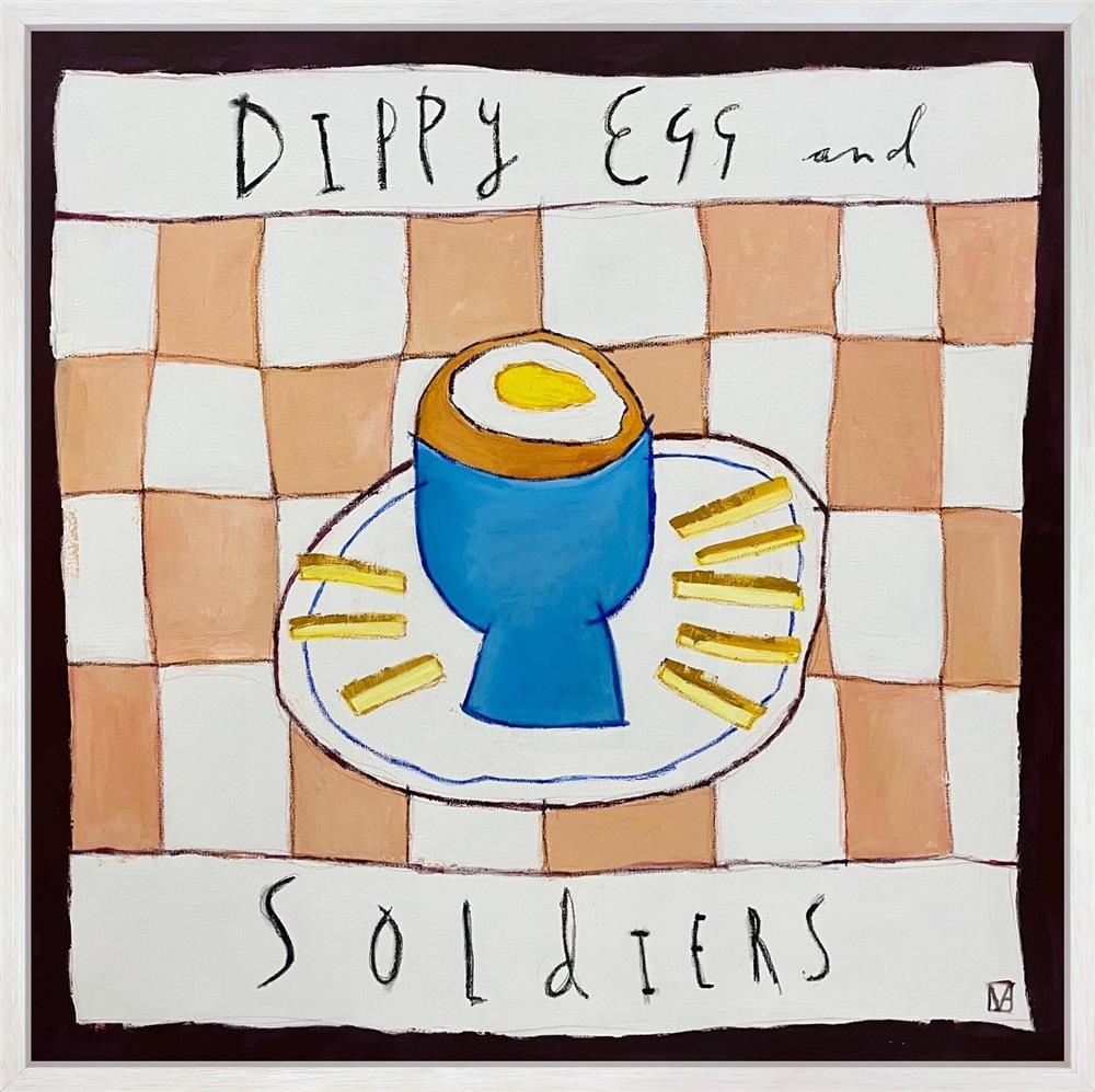Dippy Egg And Soldiers  - Canvas Deluxe