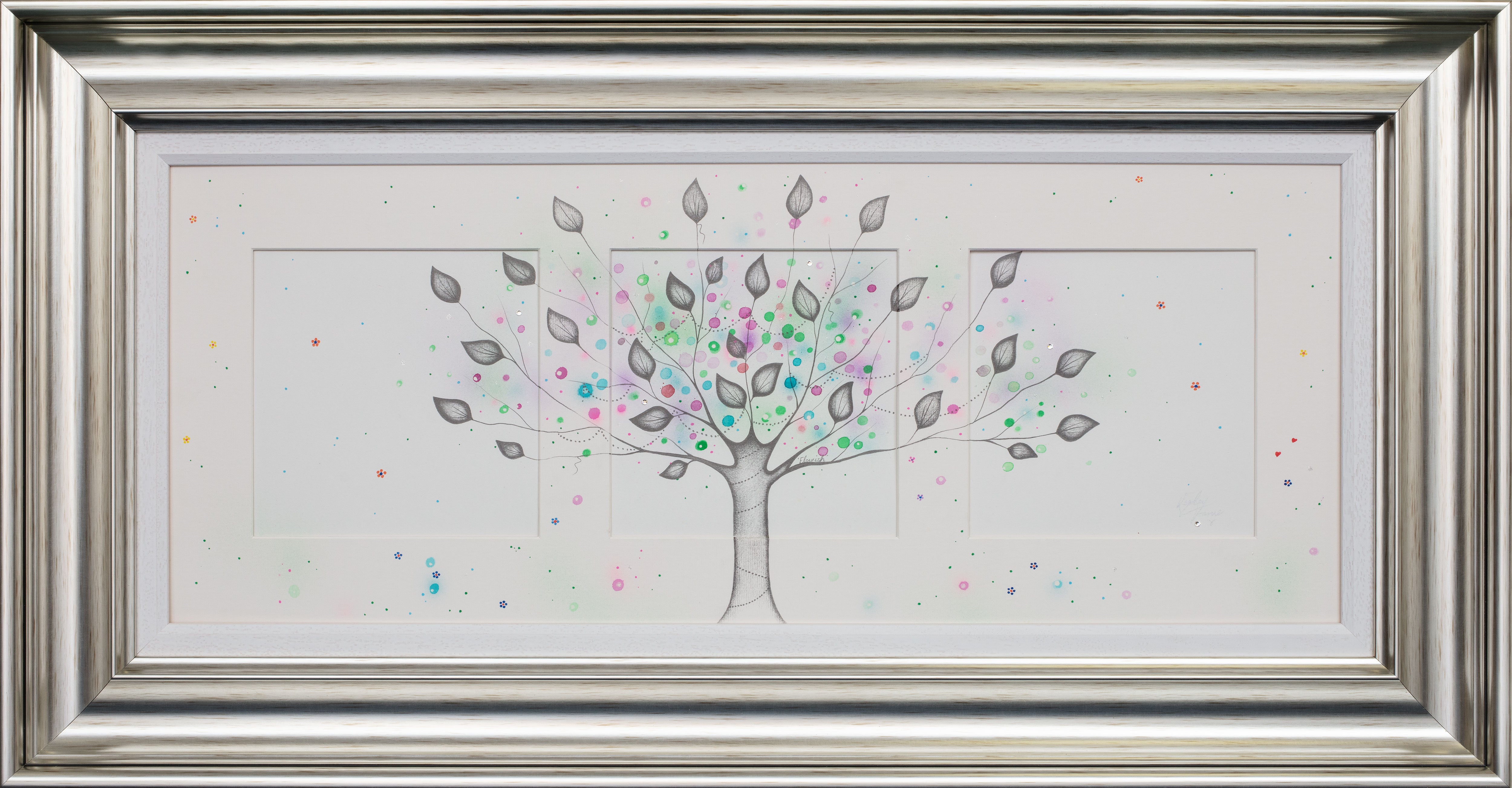 Flourish Sketch Original by Kealey Farmer