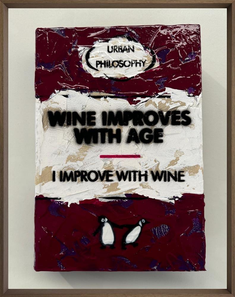 I Improve With Wine - Storybook