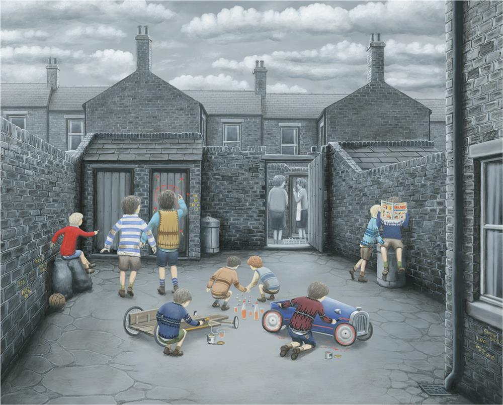 Thirsty Work- Deluxe Canvas Artist Proof