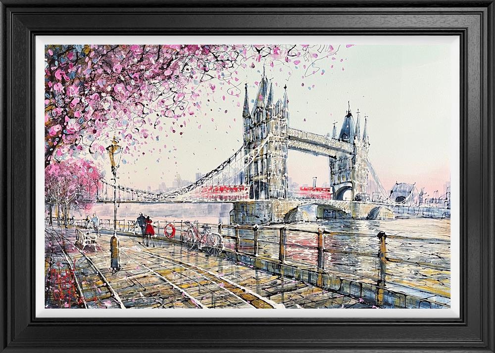 Towers Under The Blossom by Nigel Cooke