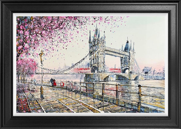 Towers Under The Blossom by Nigel Cooke
