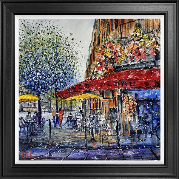 Cafe De Flore by Nigel Cooke