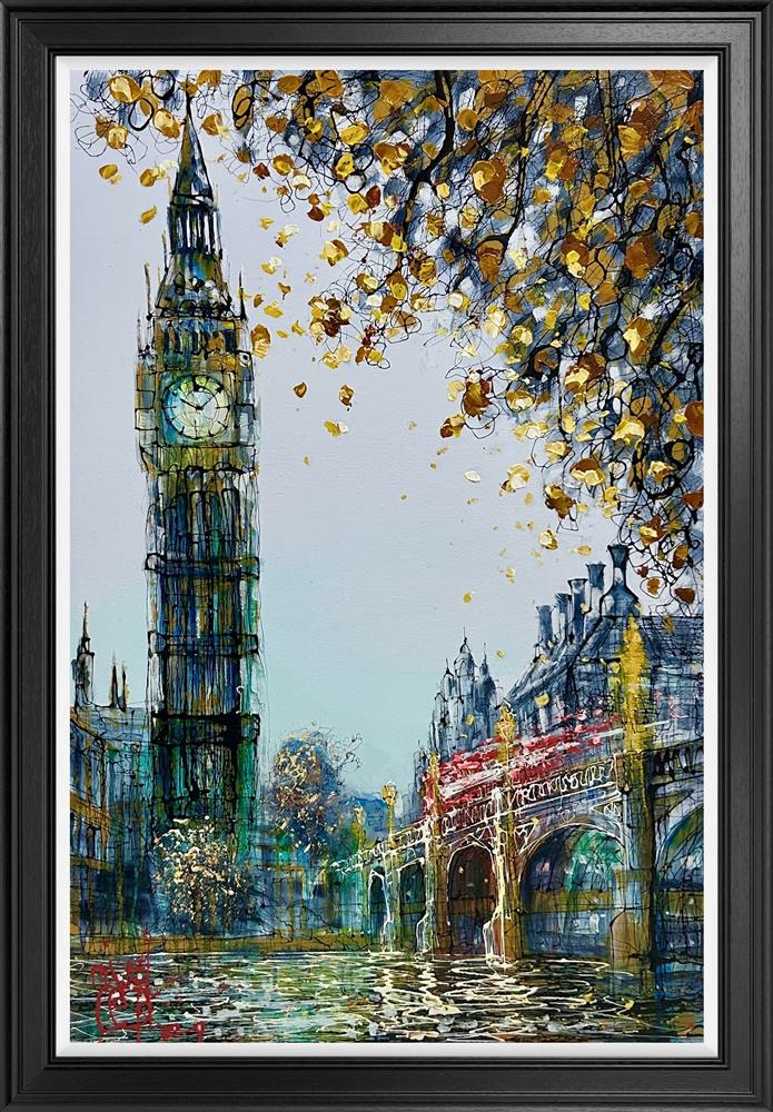 Emerald London Glows -  by Nigel Cooke