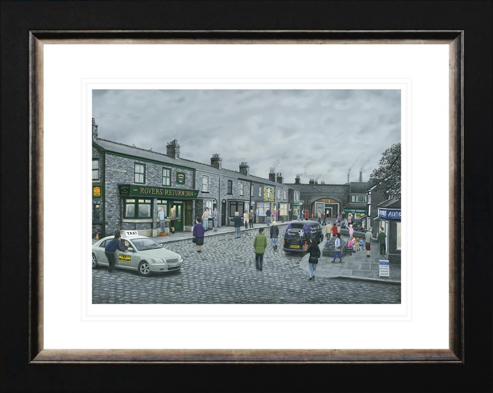 On The Cobbles - Canvas Deluxe