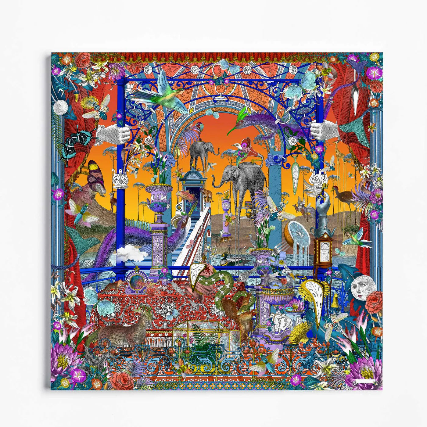 DALI DRAUMALAND - SÓLSETUR - ART PRINT BY KRISTJANA S WILLIAMS