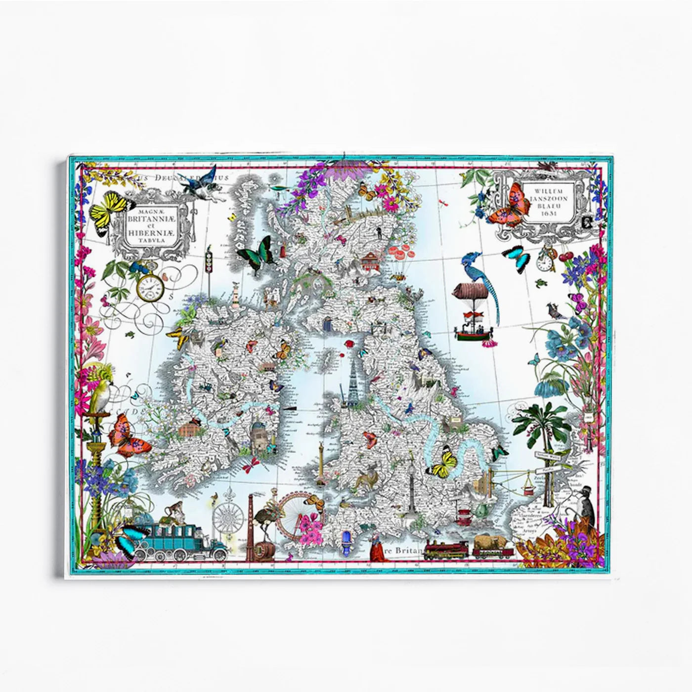 TAERA BRETLAND - BLAEU BRITISH ISLES by Kristjana Williams