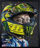 Rossi Helmet BY PAUL OZ (FORMULA 1 & MOTORSPORT)