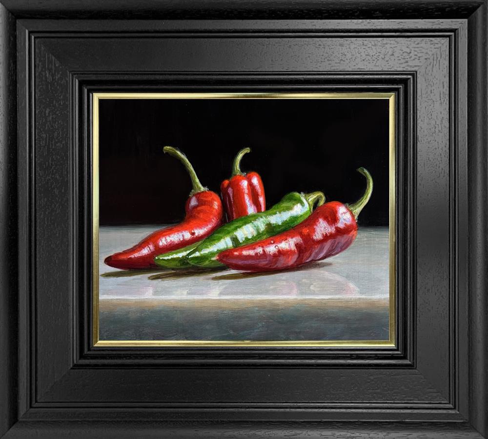 Red And Green Chillies
