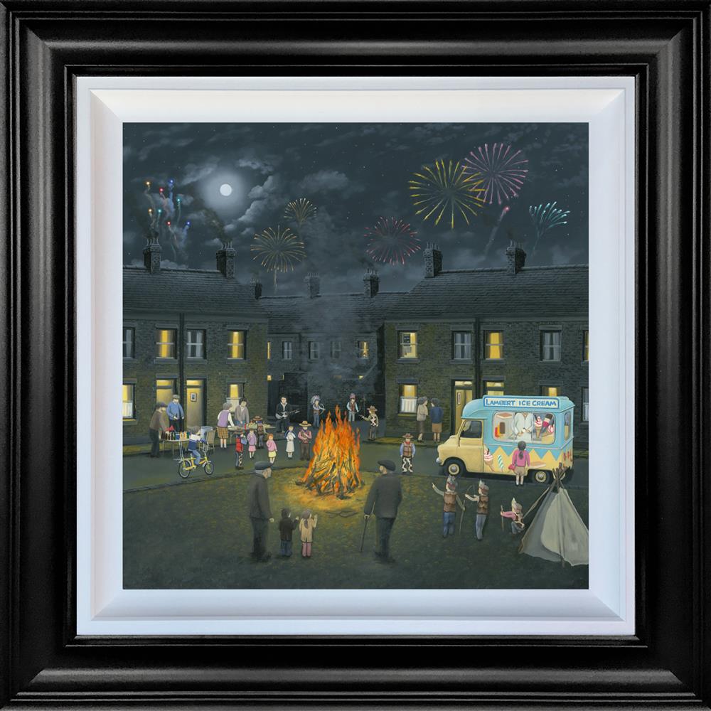 **SOLD OUT** - Bonfire Lights - Paper Artist Proof