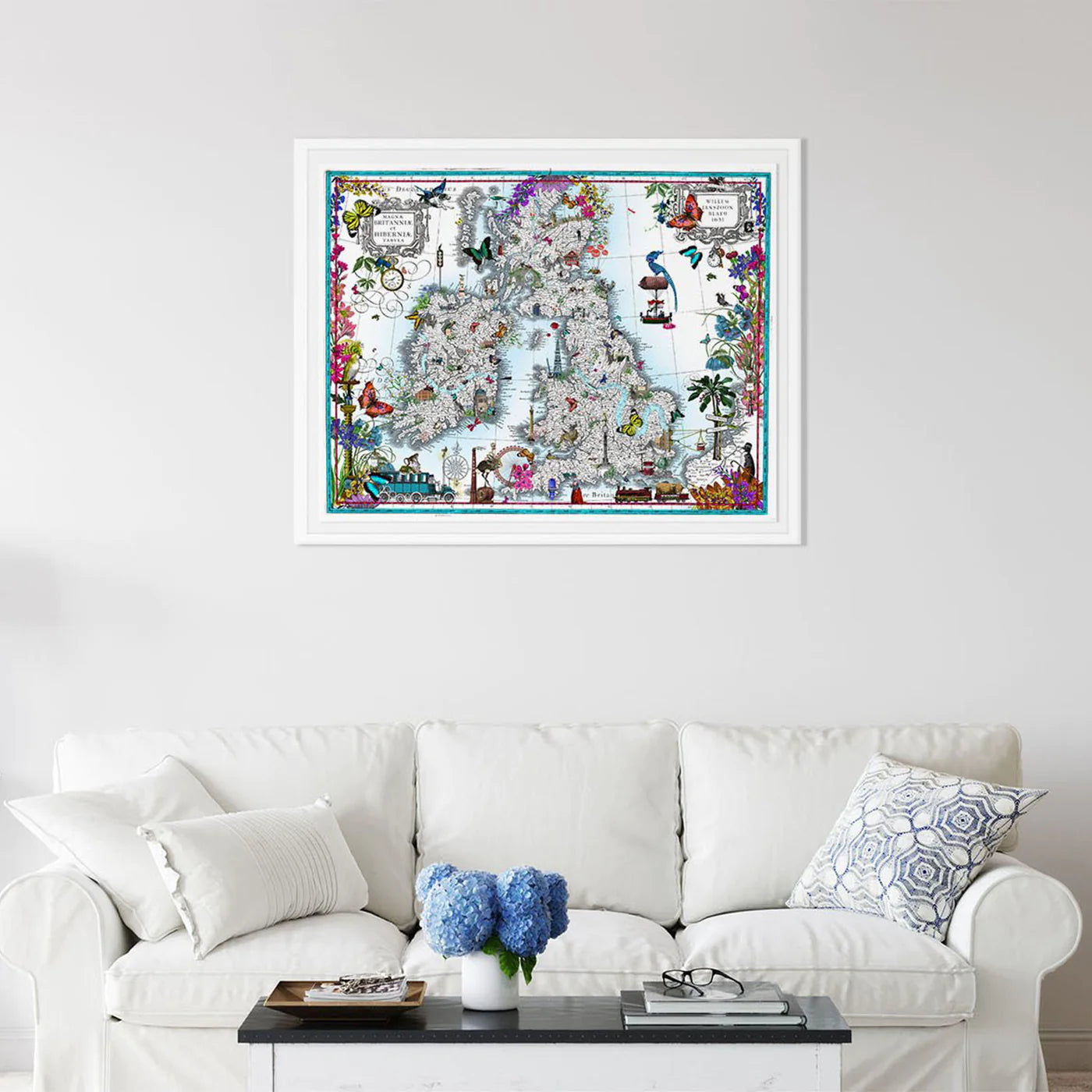 TAERA BRETLAND - BLAEU BRITISH ISLES by Kristjana Williams