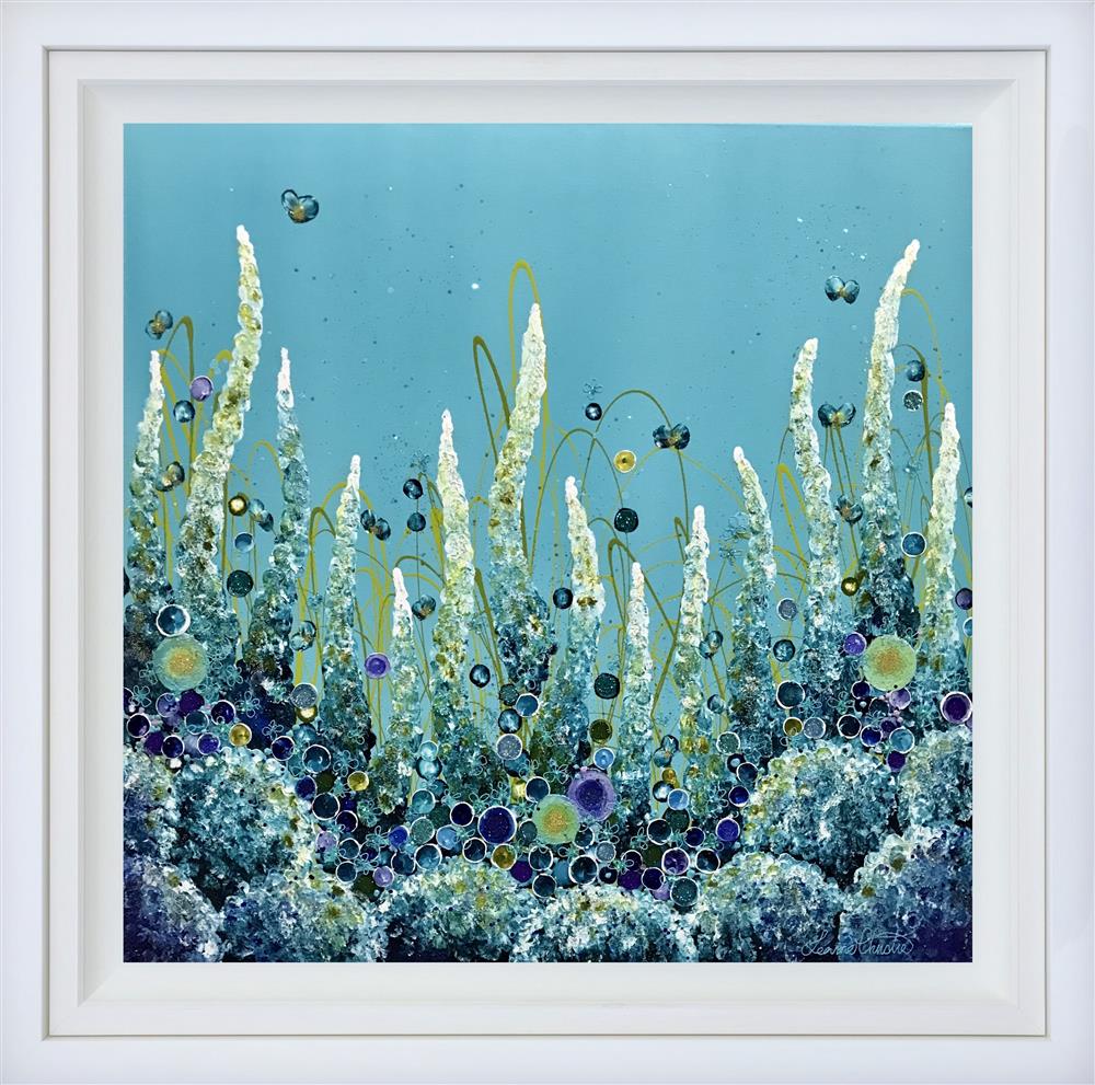 Topaz Blossom Original by Leanne Christie