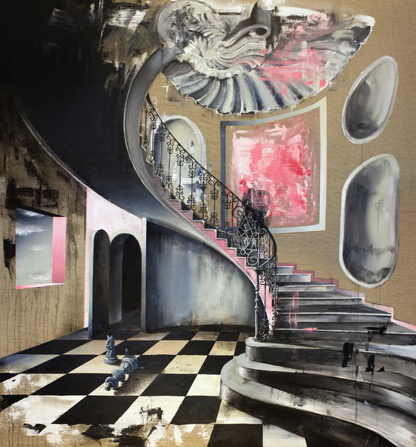 The Pink Stairs Limited Edition by Tommy Fiendish