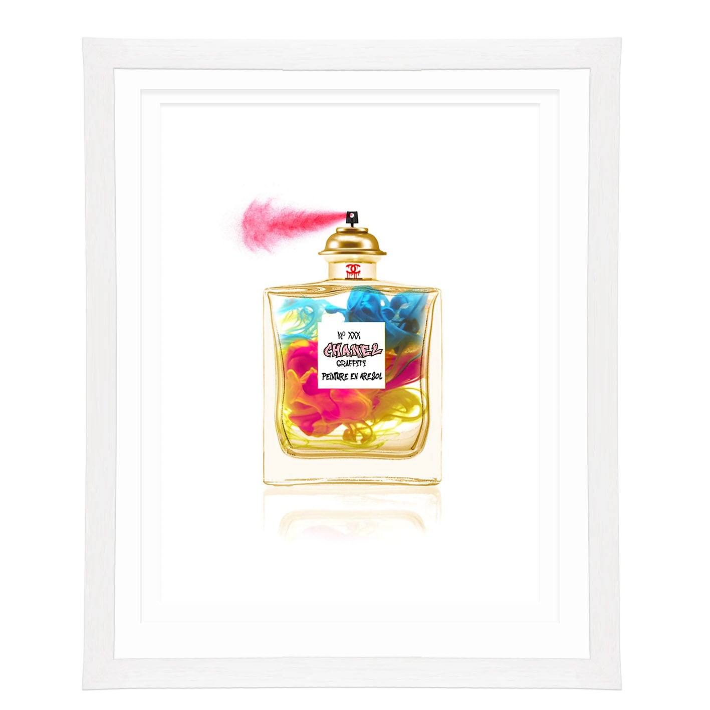Graffiti Chanel by Dirty Hans