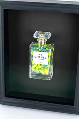 Chanel No.5 Capsules - (Black Frame / Green Pills) by Emma Gibbons