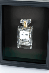 Chanel No.5 Capsules - (Black Frame / Silver Pills) by Emma Gibbons