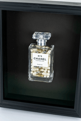 Chanel No.5 Capsules - (Black Frame / Cream Pills) by Emma Gibbons
