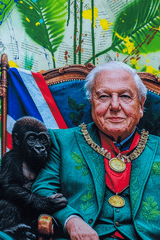 David Attenborough National Treasure (Limited Edition Prints) By Jake Wood