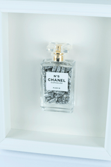 Chanel No.5 Capsules - (White Frame / Silver Pills) by Emma Gibbon