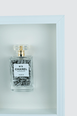 Chanel No.5 Capsules - (White Frame / Silver Pills) by Emma Gibbon
