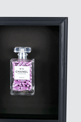 Chanel No.5 Capsules - (Black Frame / Purple Pills) by Emma Gibbons