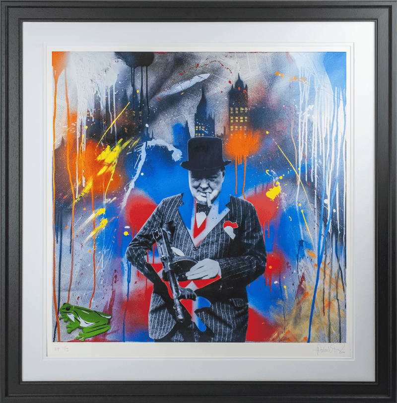 CHILL WINSTON (Limited Edition Prints) By Jake Wood