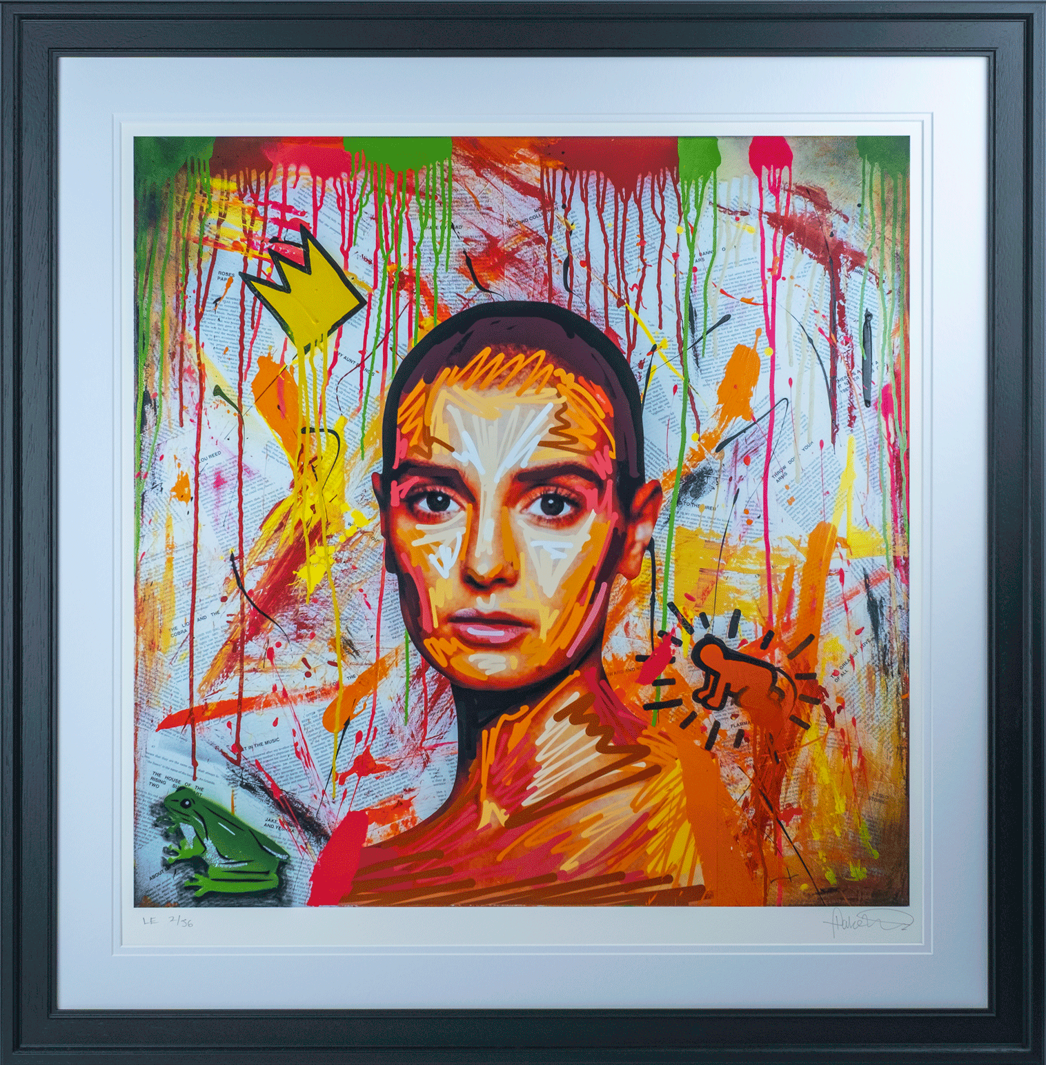 Sinead O'Connor Nothing Compares (Limited Edition Prints) By Jake Wood