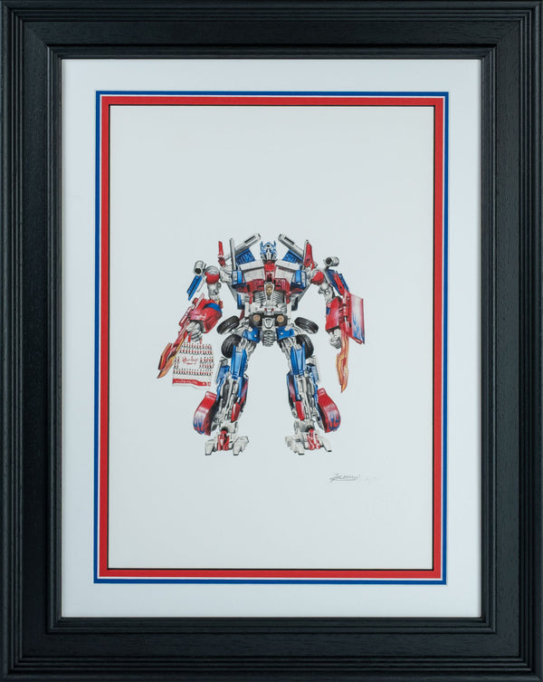 Optimus Prime By Zoe Moss