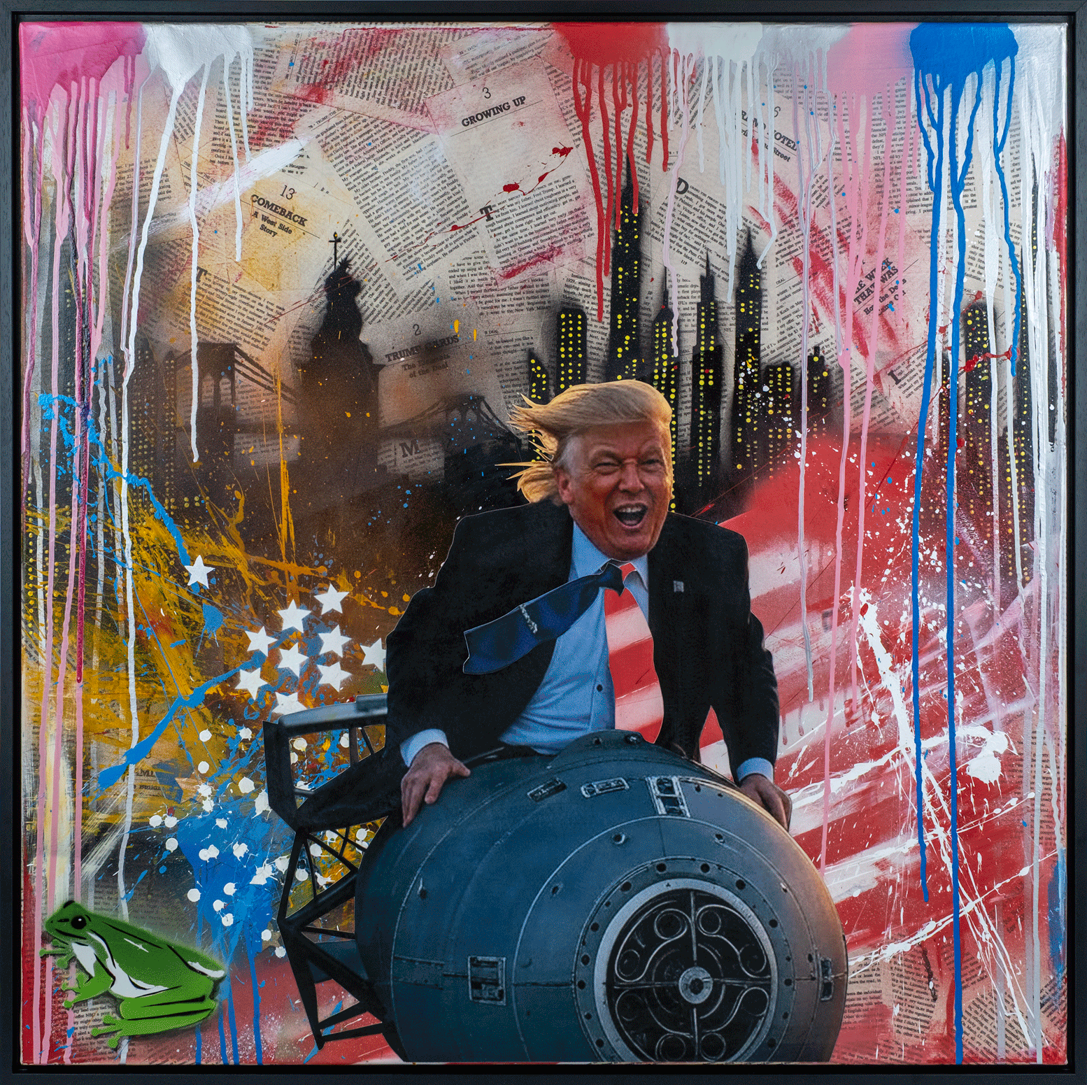 Graffiti Bomb: Trump Edition (Original) By Jake Wood