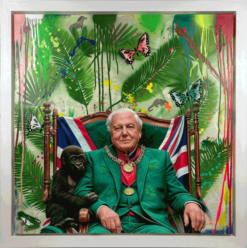 David Attenborough National Treasure (Original) By Jake Wood