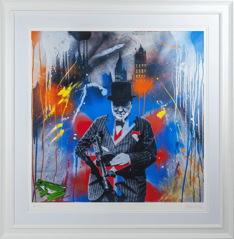 CHILL WINSTON (Limited Edition Prints) By Jake Wood