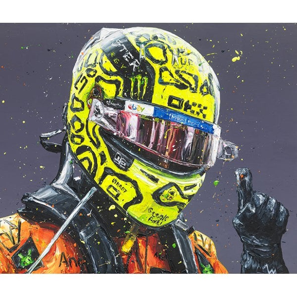 Lando First Win -  Miami by Paul Oz