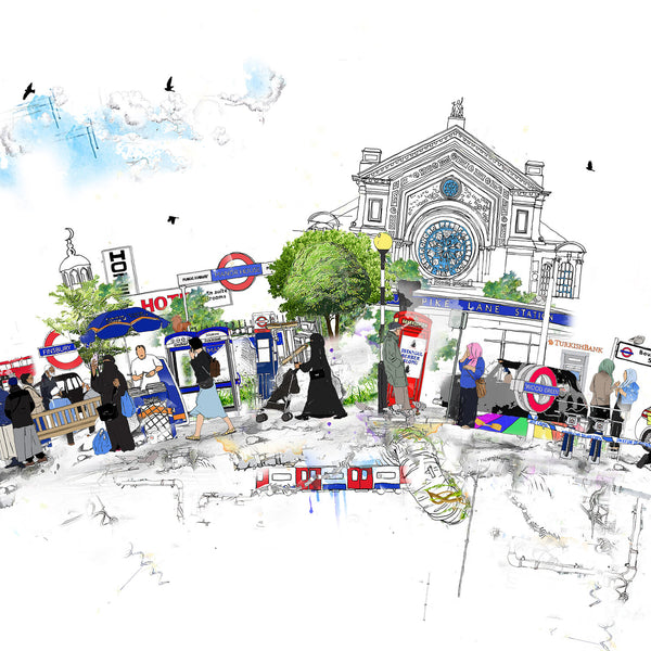 Piccadilly Line 2021 by Laura Jordan