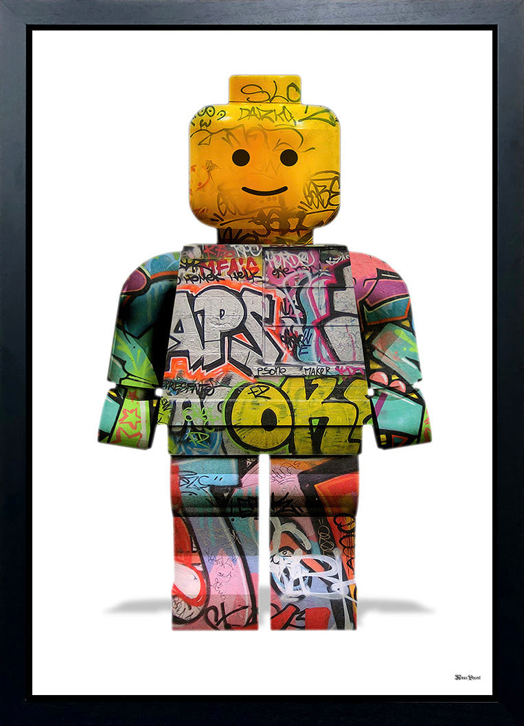 Lego Man by Monica Vincent