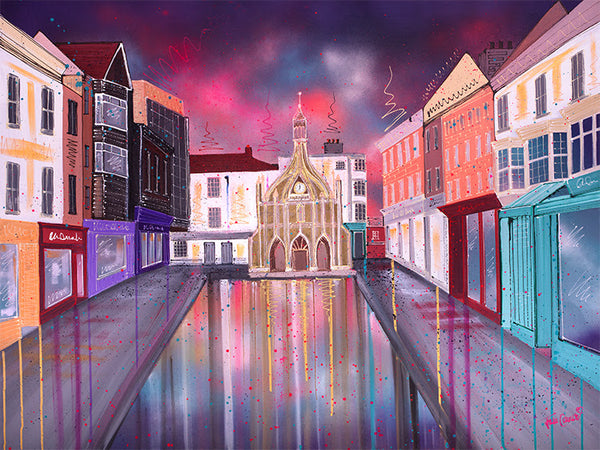 Chichester Cross- Original Painting by Julie Connor