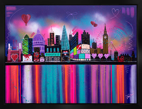 London, Be Mine - Original Painting by Julie Connor