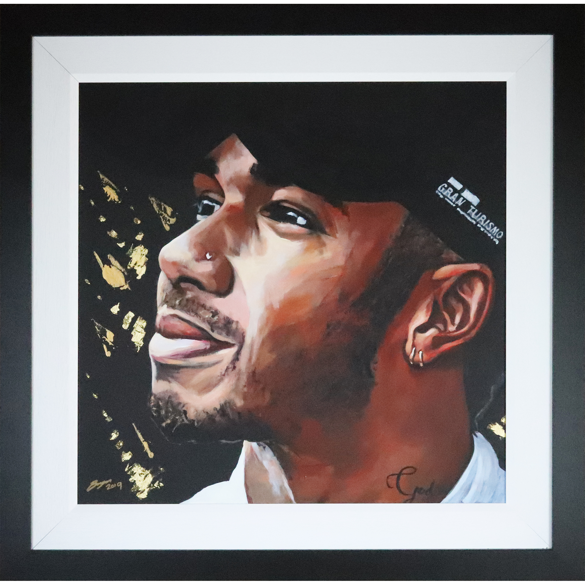 Lewis Hamilton Original by Bryn Sutcliffe
