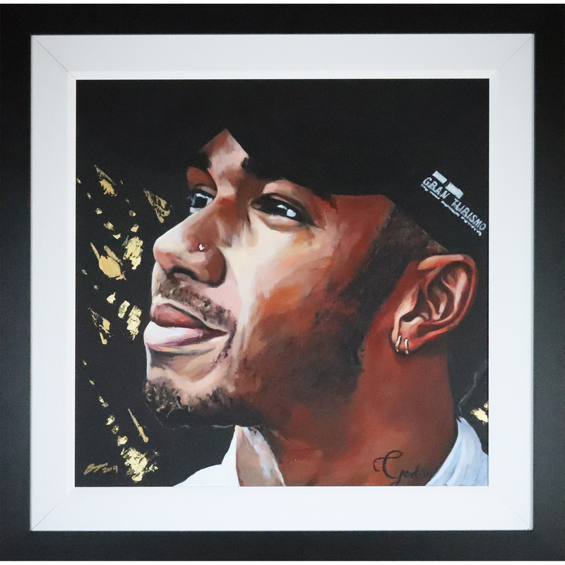 Lewis Hamilton Original by Bryn Sutcliffe