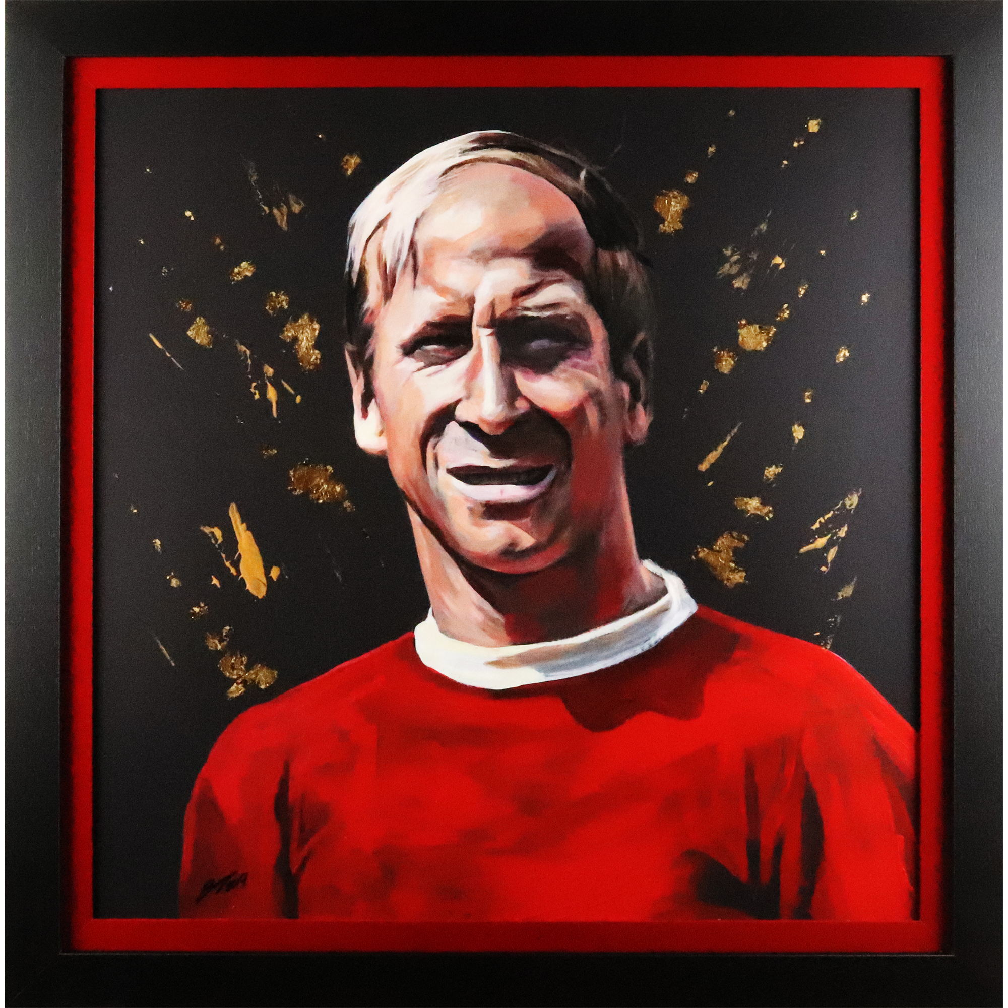 Bobby Charlton Original by Bryn Sutcliffe