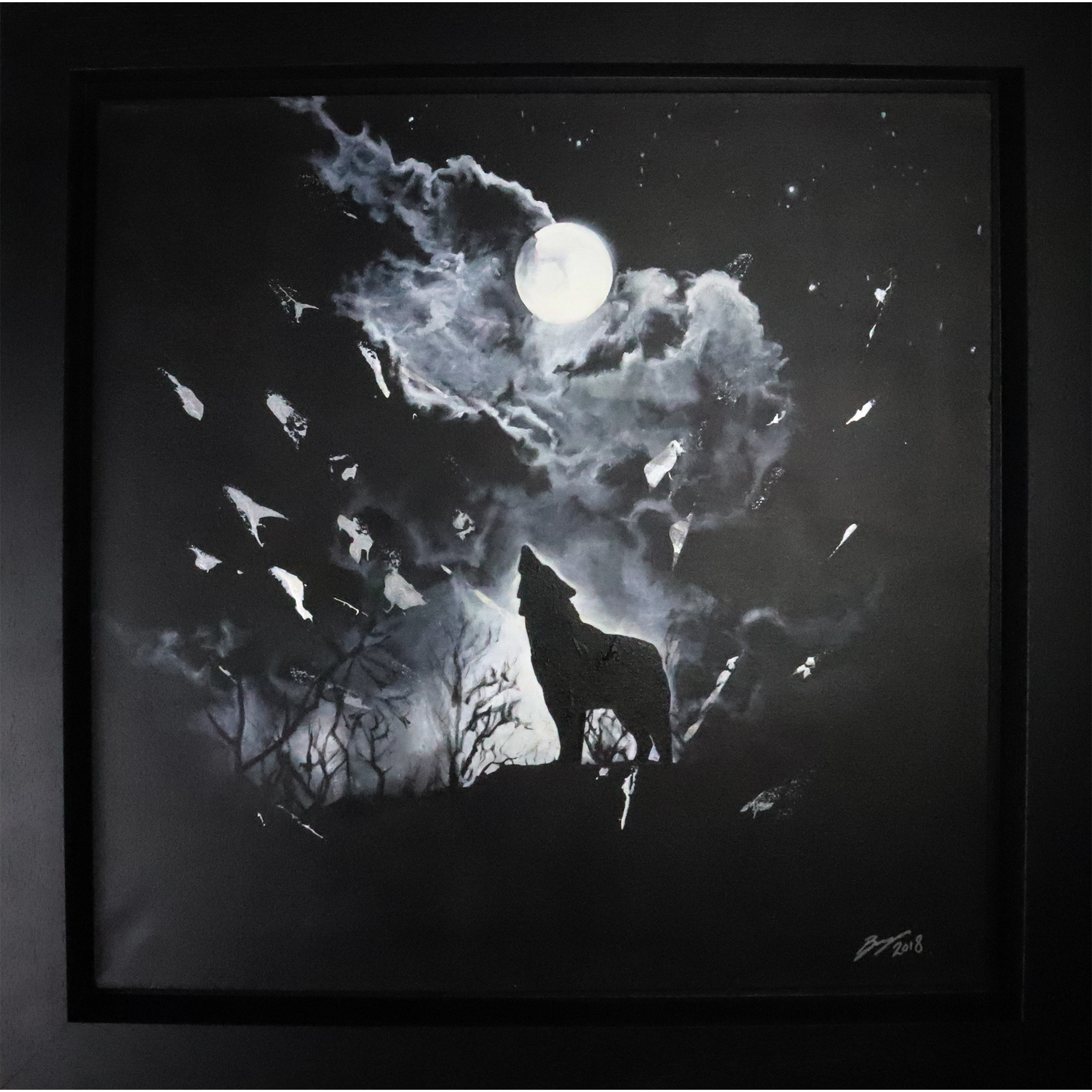 Full Moon Original by Bryn Sutcliffe
