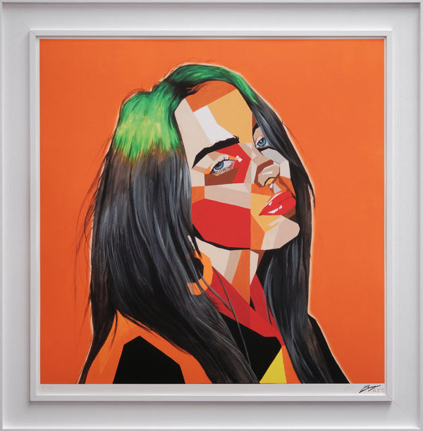 Billie Eilish Artist Proof by Bryn Sutcliffe