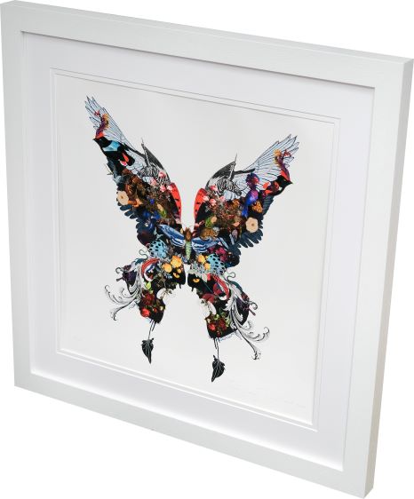 The Voyager Butterfly - Art Print by Kristjana S Williams