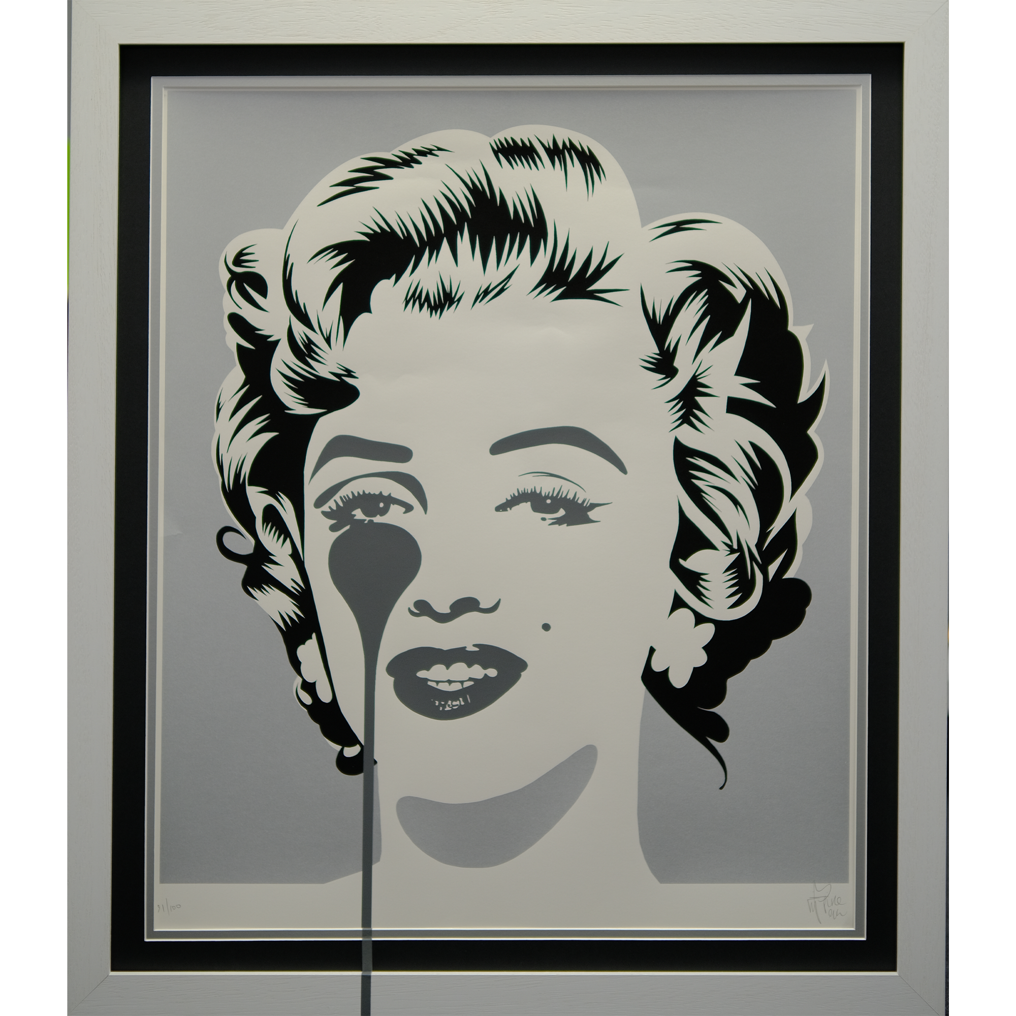 Marilyn Silver Limited Edition by Pure Evil