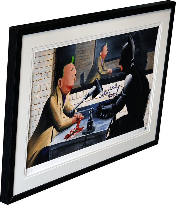 Tin Tin Vs Batman - Limited Edition by Richard Holmes