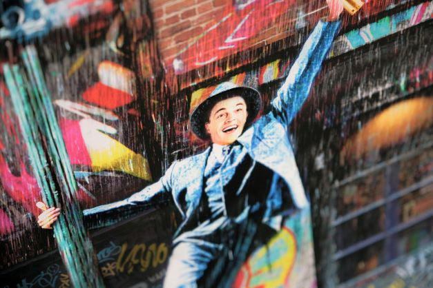 Graffiti in the Rain by Dirty Hans