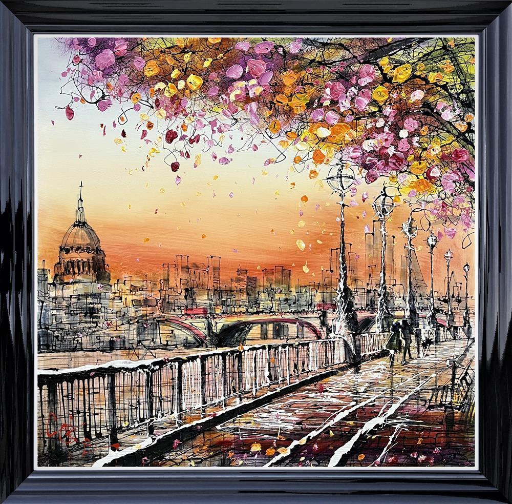 Dusk Over St Paul by nigel cooke